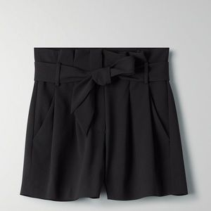 NWOT Aritzia Babaton Asher Paper-Bag Shorts